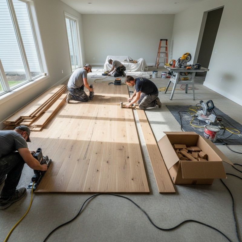 What To Expect During A Professional Hardwood Floors Installation